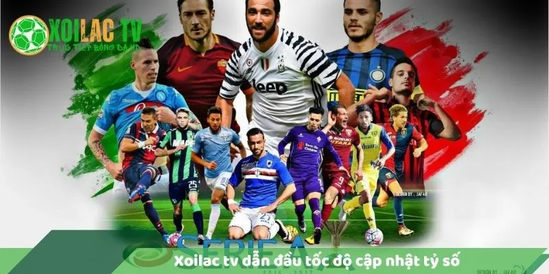 Xoilac TV dẫn đầu tốc độ cập nhật tỷ số bóng đá